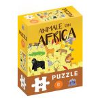 Animale din Africa. Puzzle