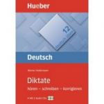 Deutsch uben, Diktate, mit 2 Audio-CDs - Werner Heidermann