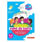 Hai la gradi! Limba si comunicare, Om si societate 3-4 ani - Madalina Radu, Ioana Andreea Ciocalteu