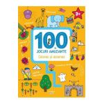 100 de jocuri amuzante. Colorez si desenez