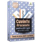 Cuvinte frecvente pentru citit rapid de la 401 la 600. 4-8 ani