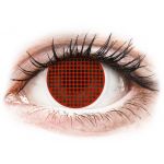 Lentile de contact colorate ColourVUE Crazy Lens - Red Screen - plano (2 lenses)