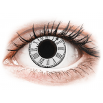 Lentile de contact colorate CRAZY LENS - Clock - plano daily (2 lenses)