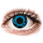 Lentile de contact colorate CRAZY LENS - Vision - lentile zilnice cu dioptrie (2 lentile)