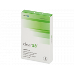 Lentile de contact lunare Clear 58 (6 lentile)