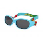 Ochelari de soare Alpina Sports Flexxy Kids Cyan Puzzle
