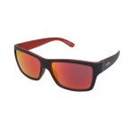 Ochelari de soare ,Sports Ochelari de vedere Alpina Kacey Black Matt Red/Red Mirror