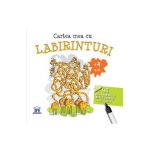 Cartea mea cu labirinturi. 46 de labirinturi refolosibile + o carioca 4 ani+