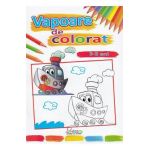 Vapoare de colorat 3-5 ani