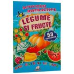 Activitati distractive: Legume si fructe. 53 autocolante