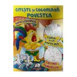 Citeste si coloreaza povestea: Spicusorul, Lupul si cei sapte iezi, Cei trei purcelusi