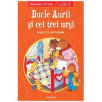Bucle Aurii si cei trei ursi. Poveste cu pictograme Nivelul 1