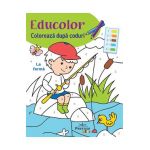 Educolor: La ferma. Coloreaza dupa coduri