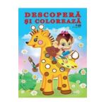 Animale salbatice. Descopera si coloreaza