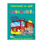 Automobile. Coloreaza cu apa! + Exercitii de dezvoltare