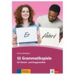 55 Grammatikspiele für Partner- und Gruppenarbeit, Kopiervorlagen - Monika Rehlinghaus