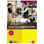 Eine Liebesgeschichte, Buch mit Audio-CD. Lesen und Hören A1 - Elke Burger, Theo Scherling