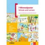 Wimmelposter Schule und Lernen - passend zum Wortschatz aus "Meine Welt auf Deutsch", 7 Poster