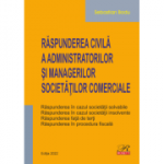 Raspunderea civila a administratorilor si managerilor societatilor comerciale - Sebastian Bodu