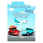 Carte de colorat cu abtibilduri - Mijloace de transport