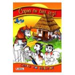 Capra cu trei iezi - Carte de colorat