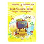 Caiet de scriere clasa 1. Invat sa scriu caligrafic! - Adina Grigore