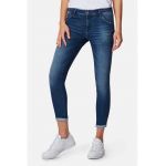 Blugi super skinny cu aspect decolorat Lexi