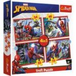 Puzzle 4in1 eroul Spiderman
