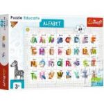 Puzzle educational alfabetul