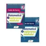 Caiet pentru clasa a 2-a. Matematica si explorarea mediului. Set 2 caiete, Semestrele 1 si 2 - Iliana Dumitrescu