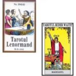 Pachet format din 2 seturi de carti Tarot, Rider Waite, Tarotul Lenormand - Mademoiselle Lenormand