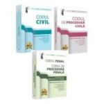 Pachet Codul civil. Codul penal si codul de procedura penala. Codul de procedura civila, ianuarie 2024. Editii tiparite pe hartie alba - Dan Lupascu