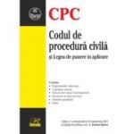 Codul de procedura civila. Editia a 7-a actualizata la 20 septembrie 2023 - Evelina Oprina