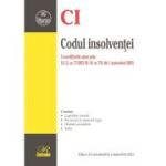 Codul insolventei. Editia a 6-a actualizata la 5 septembrie 2023