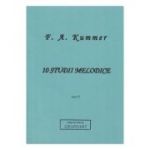 10 studii melodice pentru violoncel. Opus 57 - F. A. Kummer