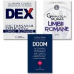 Pachet complet gramatica: Dictionarul explicativ, Dictionarul Ortografic, Ortoepic, Morfologic si Gramatica de baza - Academia Romana