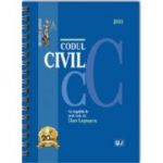 Codul civil, ianuarie 2024. EDITIE SPIRALATA, tiparita pe hartie alba - Prof. univ. dr. Dan Lupascu