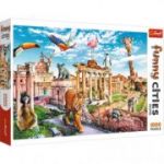 Puzzle 1000 piese. Orase amuzante Roma salbatica, Trefl