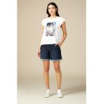 Bluza cu imprimeu si maneci raglan