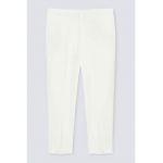 Pantaloni capri cu talie medie