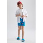 Pantaloni scurti de baie cu imprimeu