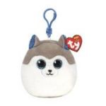 Plus breloc 8. 5 cm Squishy Beanies Slush Husky, Ty