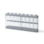 Cutie gri pentru 16 minifigurine LEGO