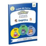 Caiet de lucru. Pot sa citesc si sa scriu cu majuscule: Degetica