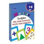 36 de jetoane - Invatam cifre, semne matematice, multimi, figuri geometrice (4 Ani+)