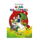 Alba ca Zapada. Poveste de colorat - Fratii Grimm