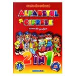 Alfabetul si cifrele. Exercitii grafice - Carte de colorat