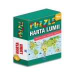 Harta lumii. Puzzle 104 piese