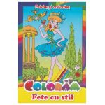 Coloram fete cu stil. Privim si coloram