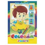Coloram jucarii. Privim si coloram